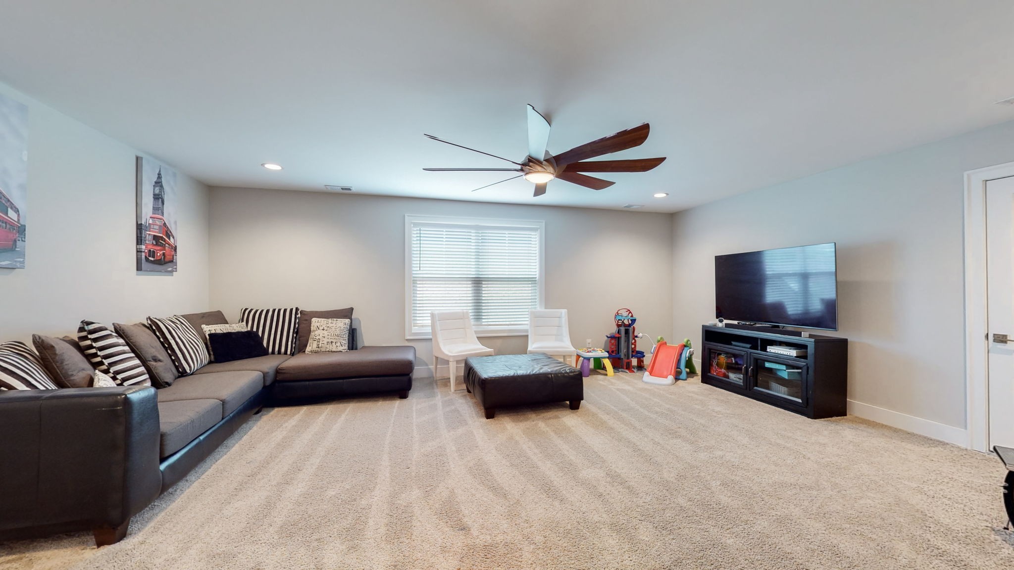 3413 Pershing Drive Murfreesboro, TN 37129 - Photo 35 of 43 a living room with furniture and a flat screen tv