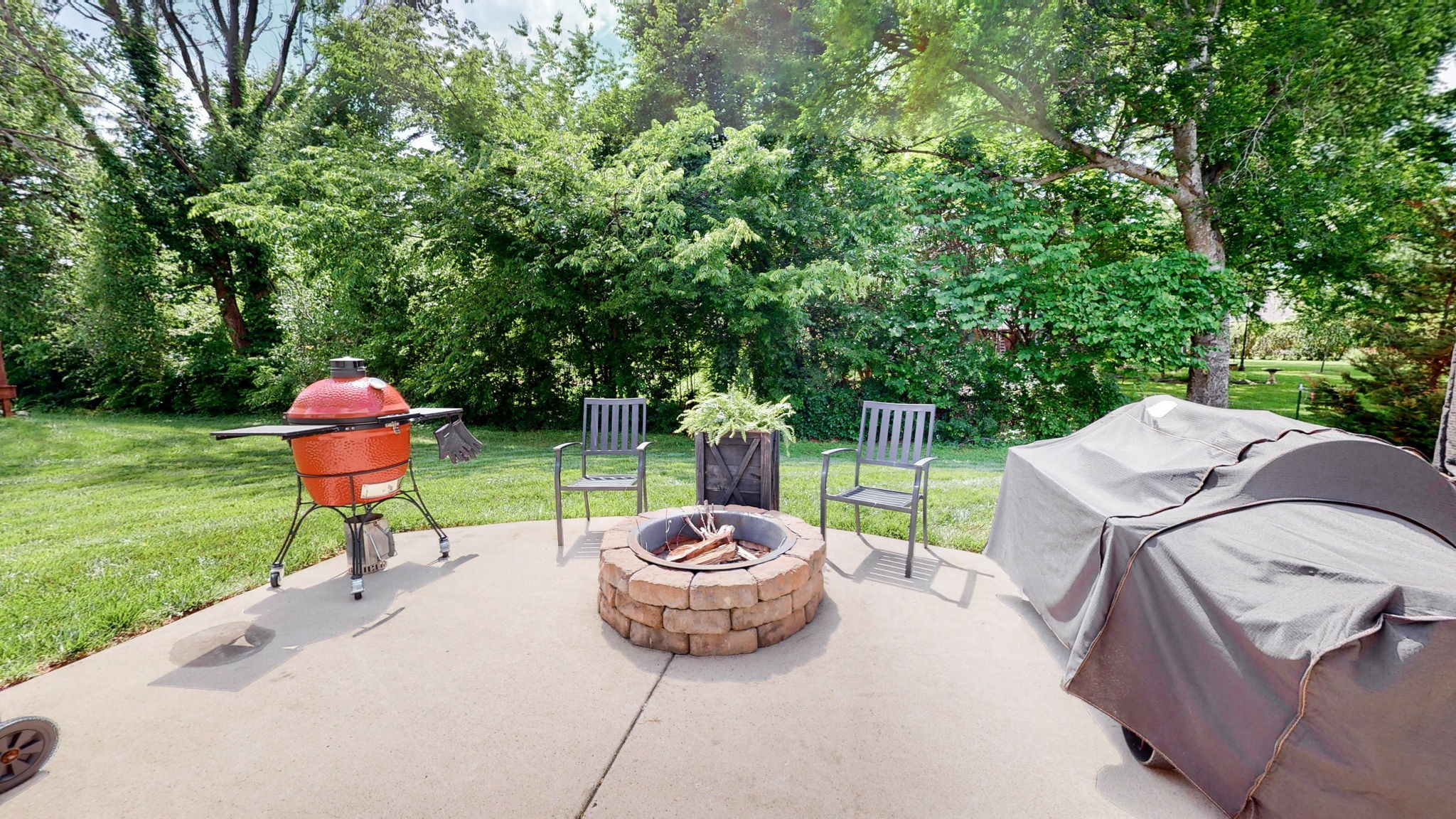 3413 Pershing Drive Murfreesboro, TN 37129 - Photo 39 of 43 a lawn chairs sitting in a yard with wooden fence