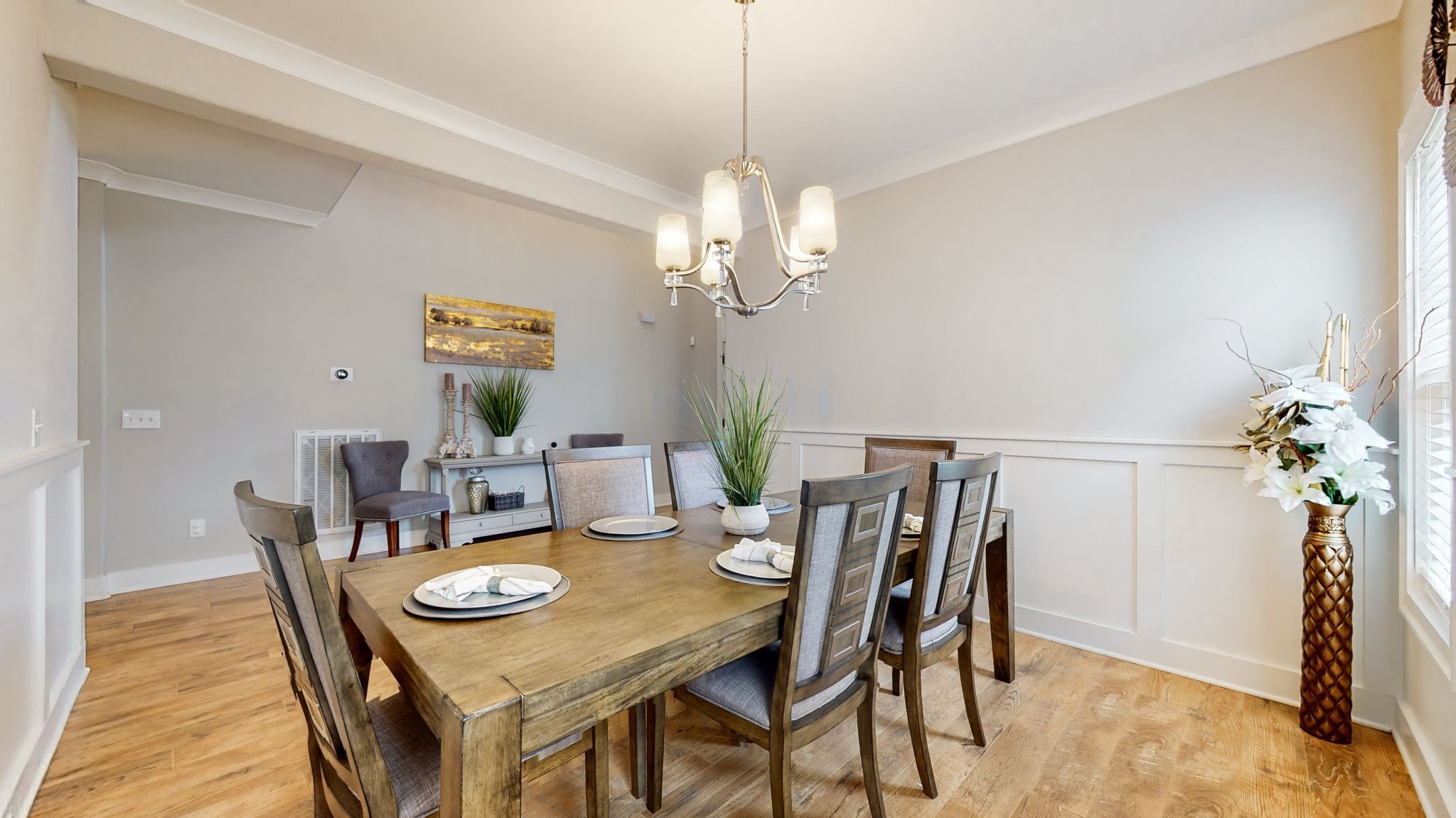 3413 Pershing Drive Murfreesboro, TN 37129 - Photo 9 of 43 a view of a dining room with furniture and chandelier