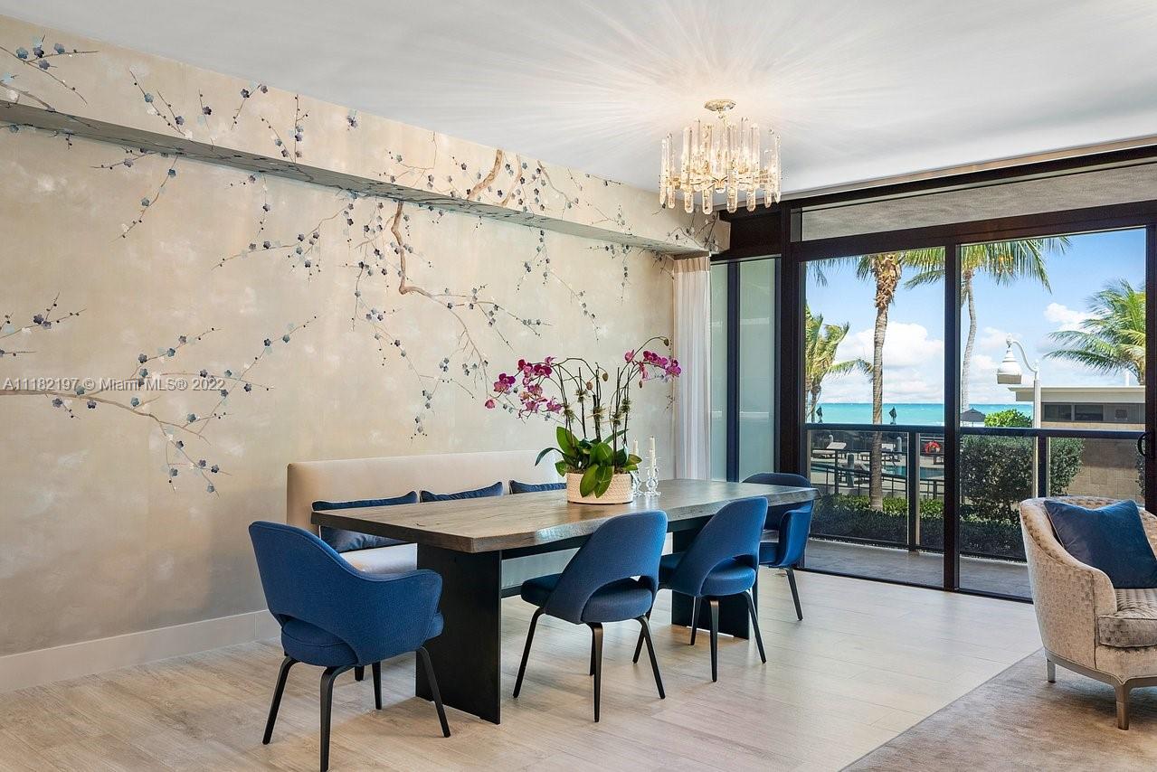 2101 South Surf Road, Unit 2C Hollywood, FL 33019 - Photo 12 of 38 a view of a dining room with furniture window and outside view