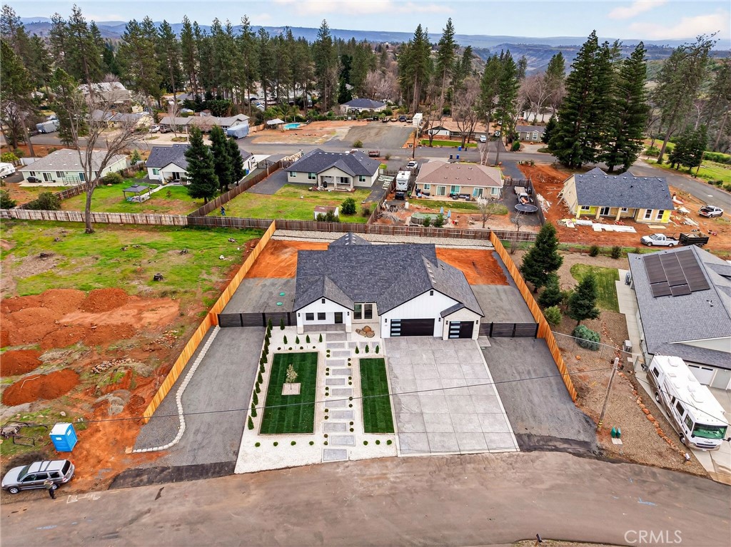 2210 Thornburg Road Paradise, CA 95969 - Photo 6 of 75 an aerial view of residential houses with outdoor space and parking