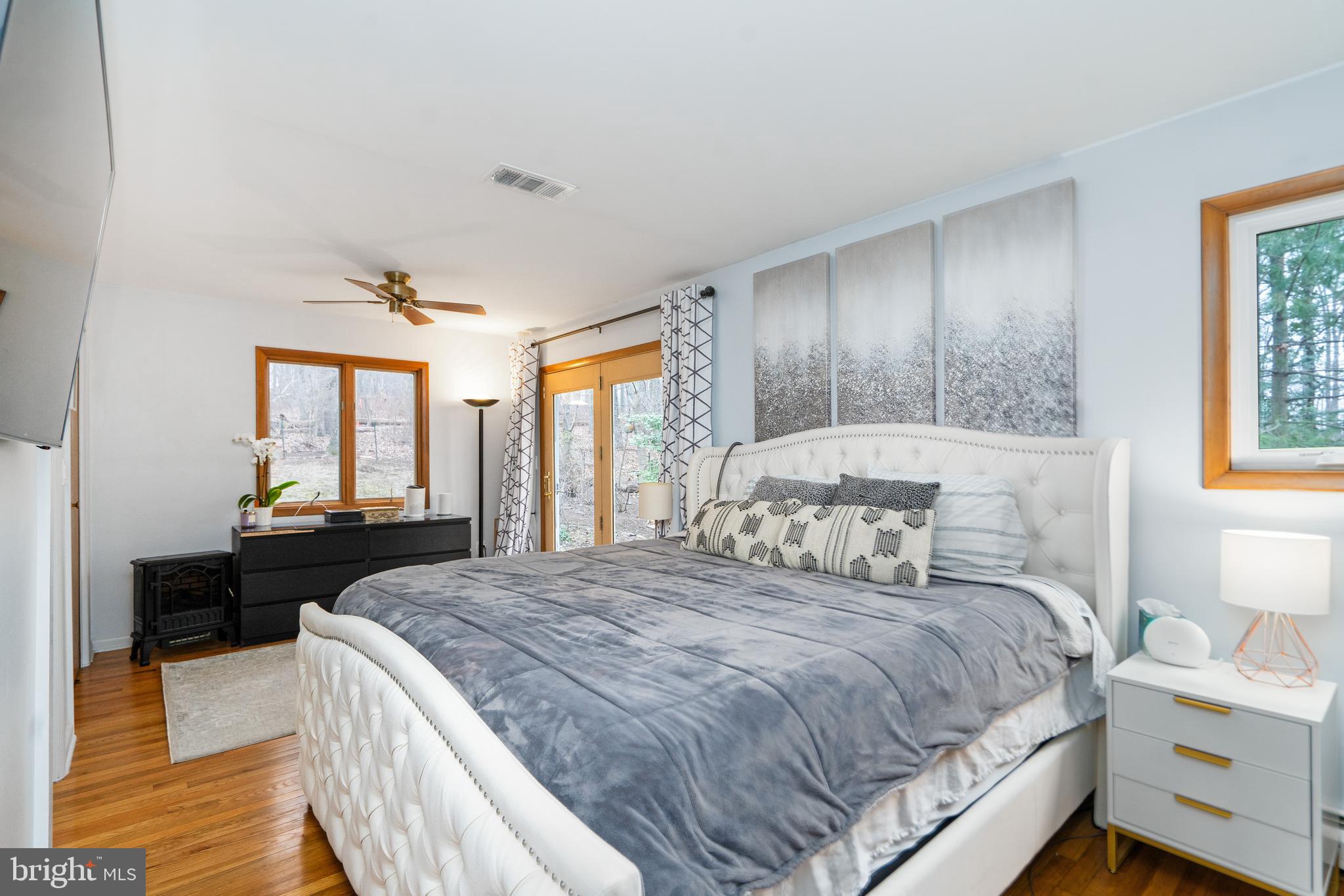 3605 Hoffman Mill Road Hampstead, MD 21074 - Photo 19 of 43 a bedroom with a bed and a large window