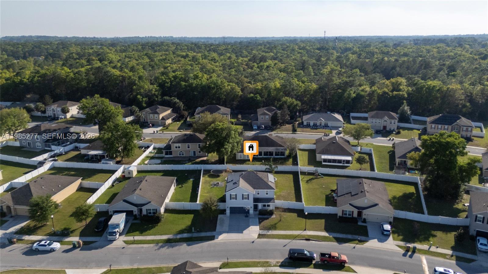 2824 Northeast 43rd Road Ocala, FL 34470 - Photo 35 of 45 an aerial view of a houses with outdoor space