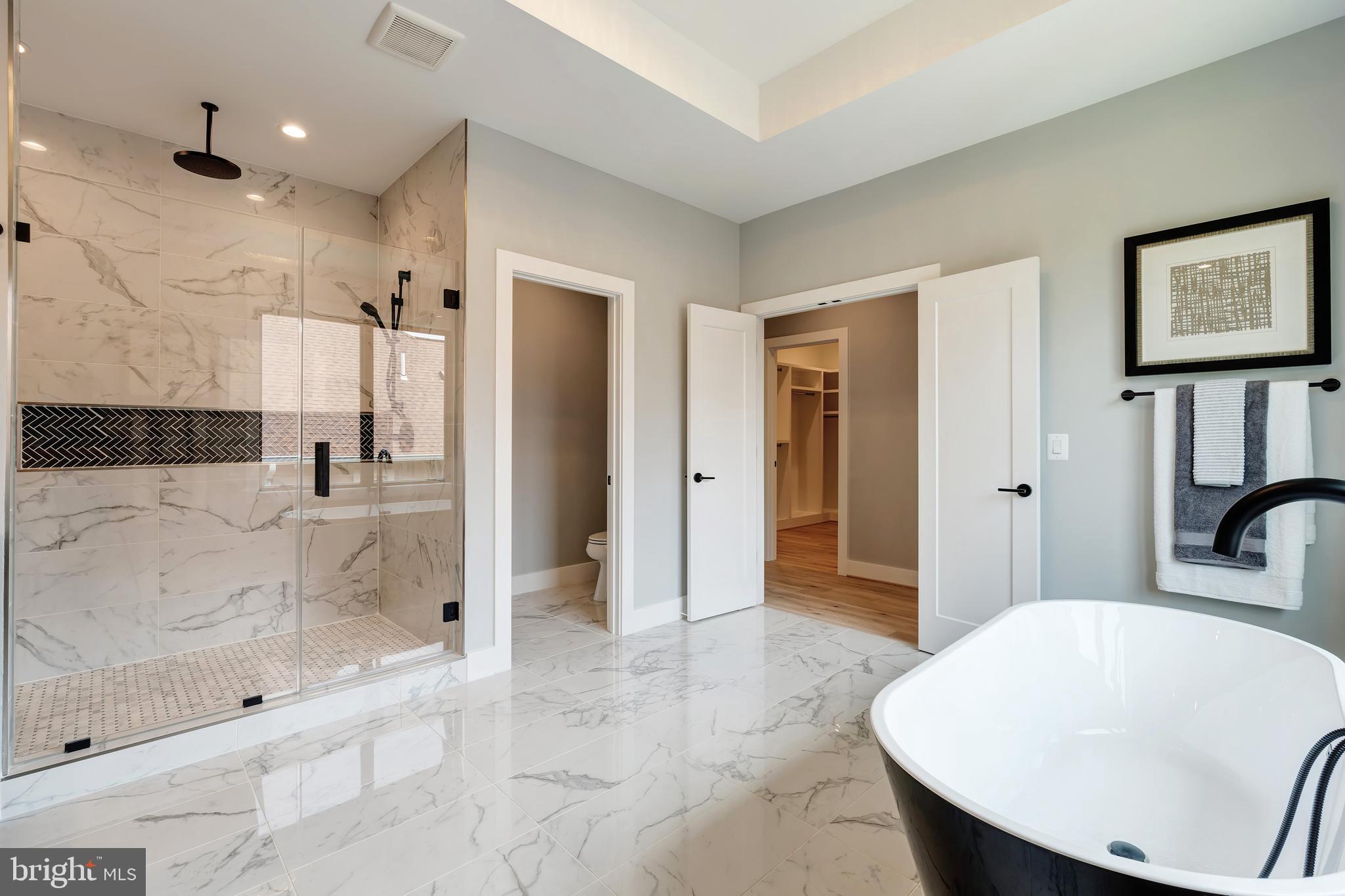 6800 Old Chesterbrook Road McLean, VA 22101 - Photo 34 of 44 a bathroom with a bathtub and shower