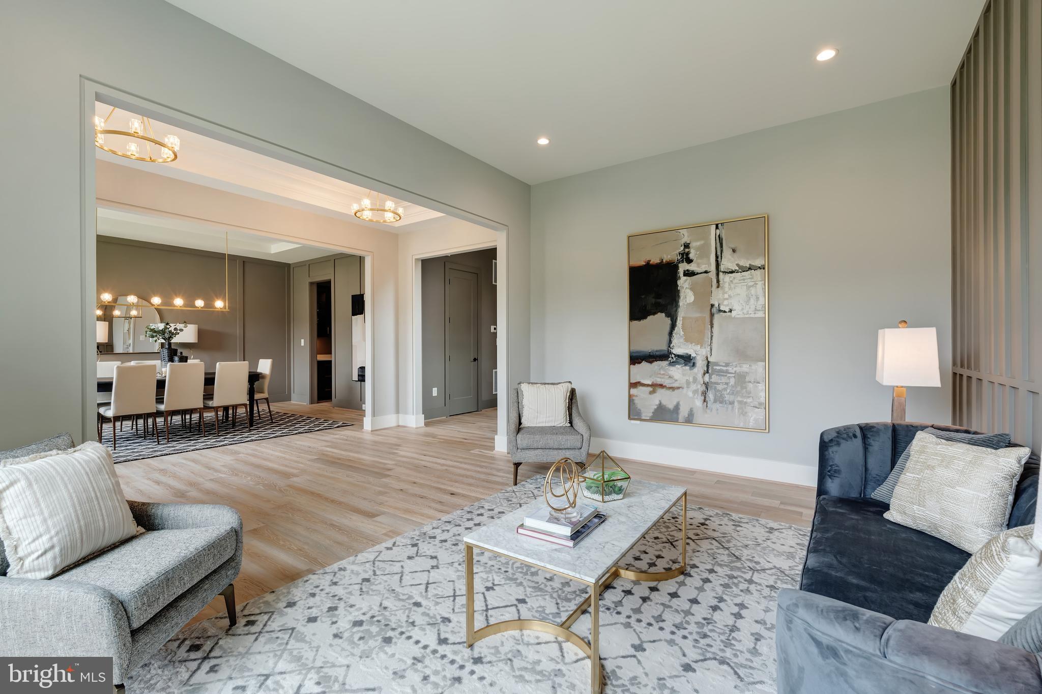 6800 Old Chesterbrook Road McLean, VA 22101 - Photo 4 of 44 a living room with furniture and wooden floor