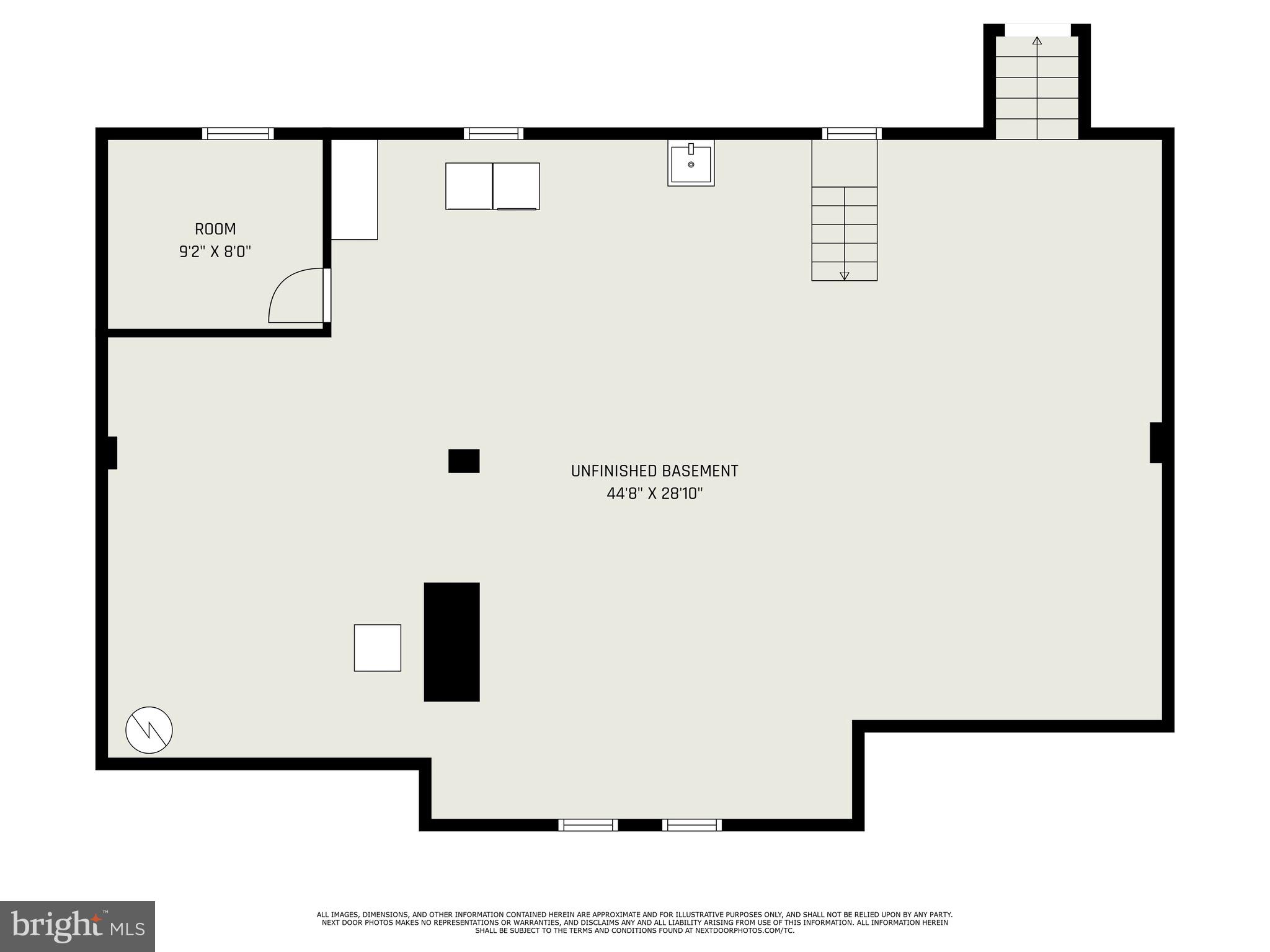 6695 Jonestown Road Harrisburg, PA 17112 - Photo 38 of 38 Basement Floor Plan