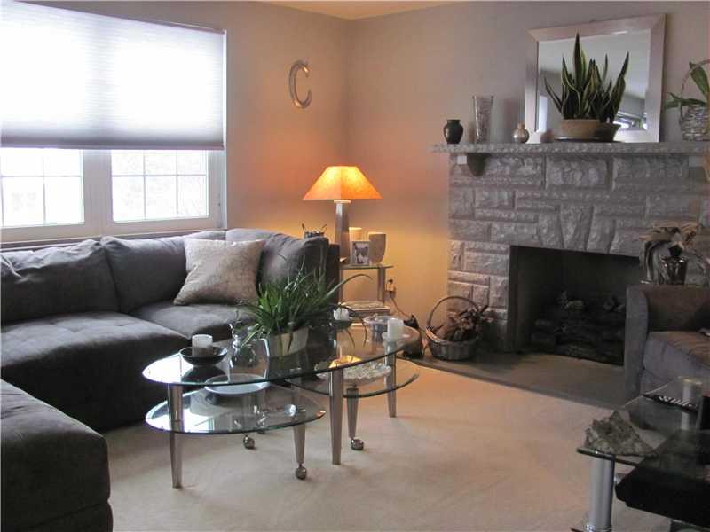 3 Robinhood Road Green Tree, PA 15220 - Photo 2 of 25 Living Room. Warm and Cozy with a Gas Fireplace, the Living Room 18 x 13 Has newer carpet and freshly painted.