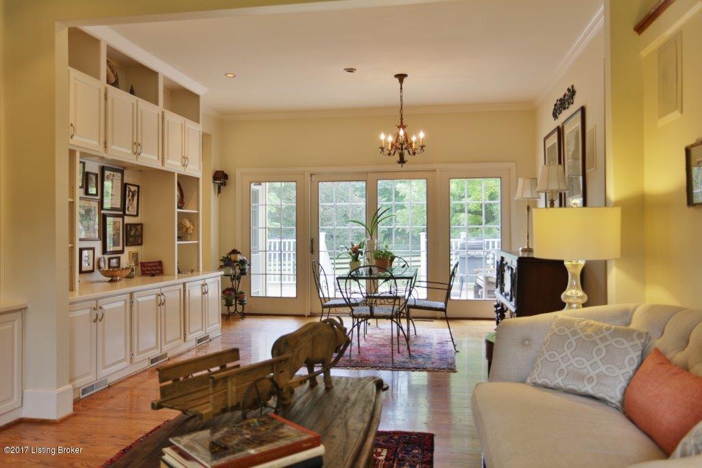 11100 Ridge Road Anchorage, KY 40223 - Photo 12 of 50 The great room boasts loads of built-ins and plenty of room for separate seating areas.