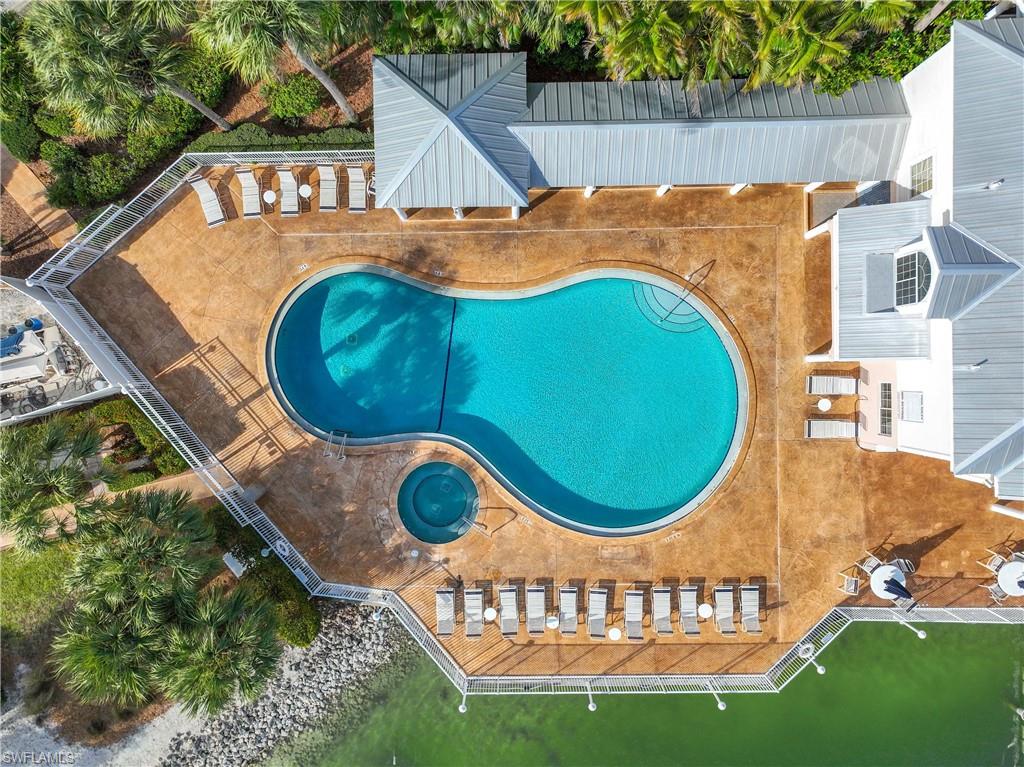 2860 Citrus Lake Drive, Unit R204 Naples, FL 34109 - Photo 20 of 32 Birds eye view of property with a water view