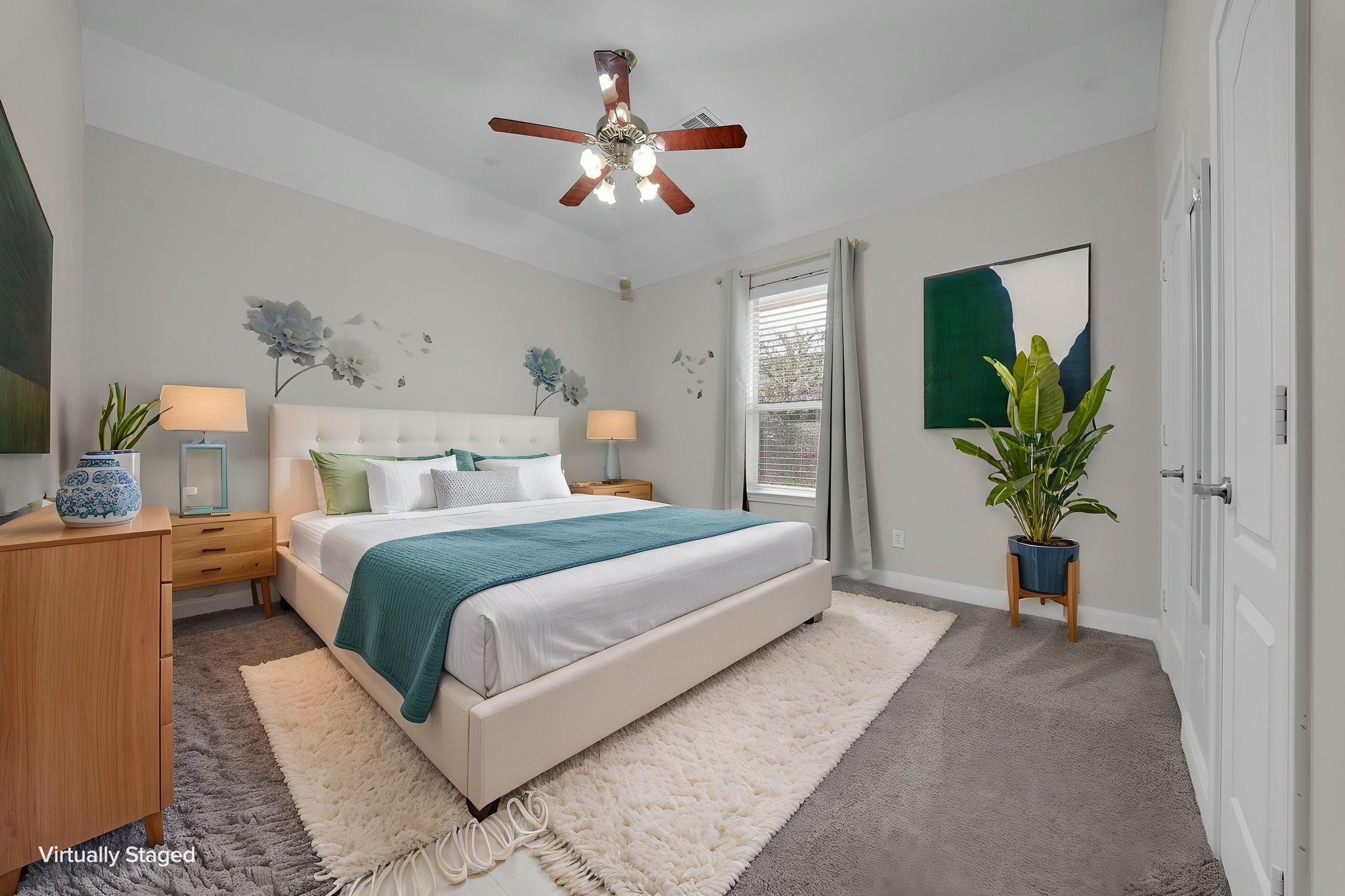 1451 Hatchmere Place Spring, TX 77379 - Photo 18 of 27 Bedroom#2 Virtually staged