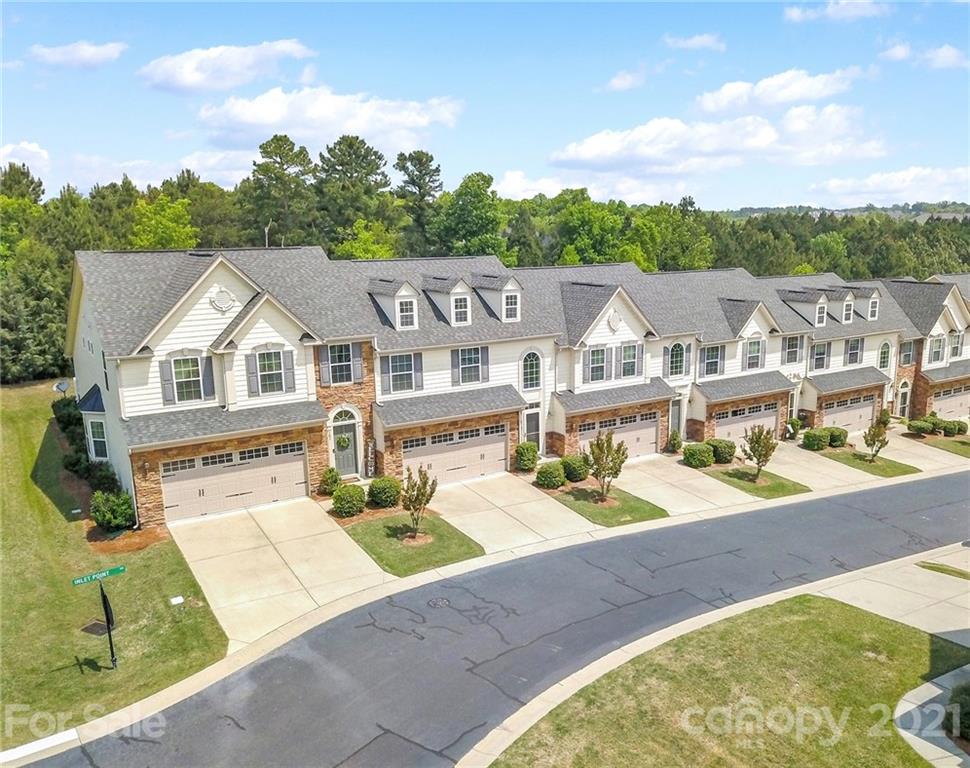 107 Inlet Point Drive Tega Cay, SC 29708 - Photo 20 of 24 an aerial view of residential houses with outdoor space