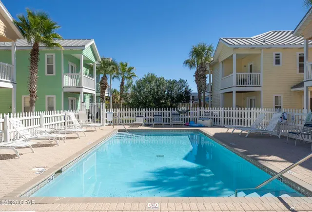 a view of a house with pool