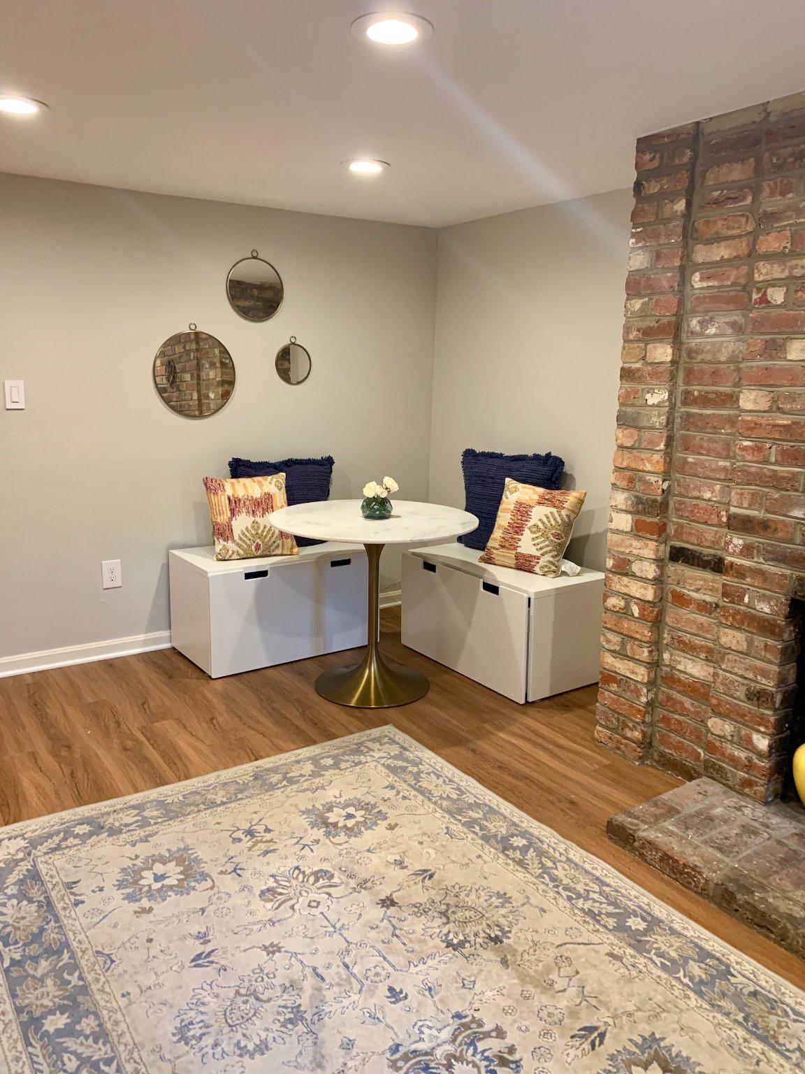 1434 A Street Southeast Washington, DC 20003 - Photo 4 of 11 Cozy nook with rustic charm.