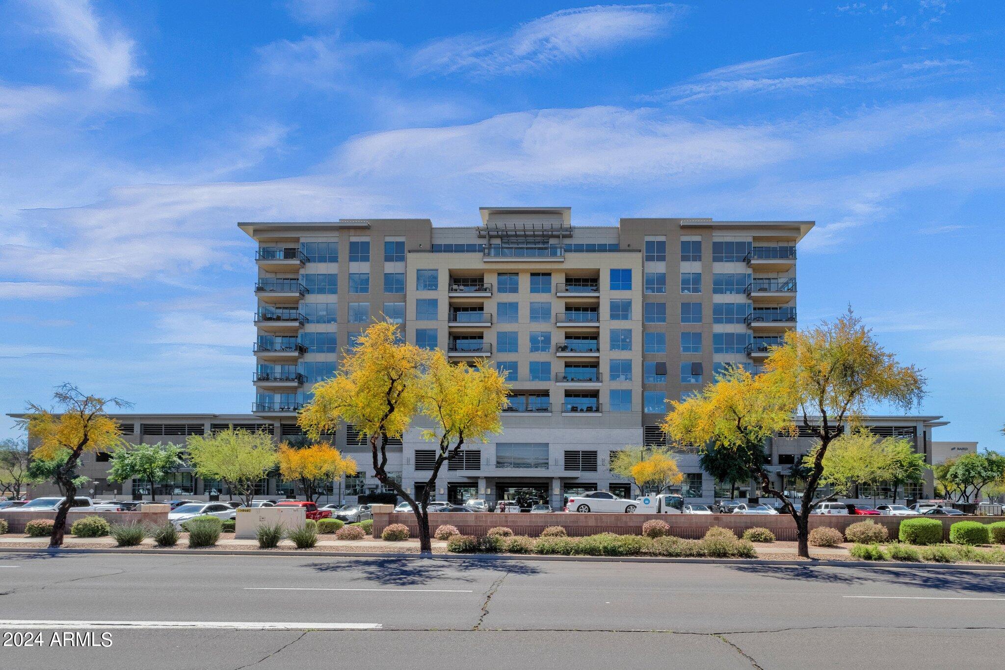 15215 North Kierland Boulevard, Unit 436 Scottsdale, AZ 85254 - Photo 7 of 44 a front view of a building with street view
