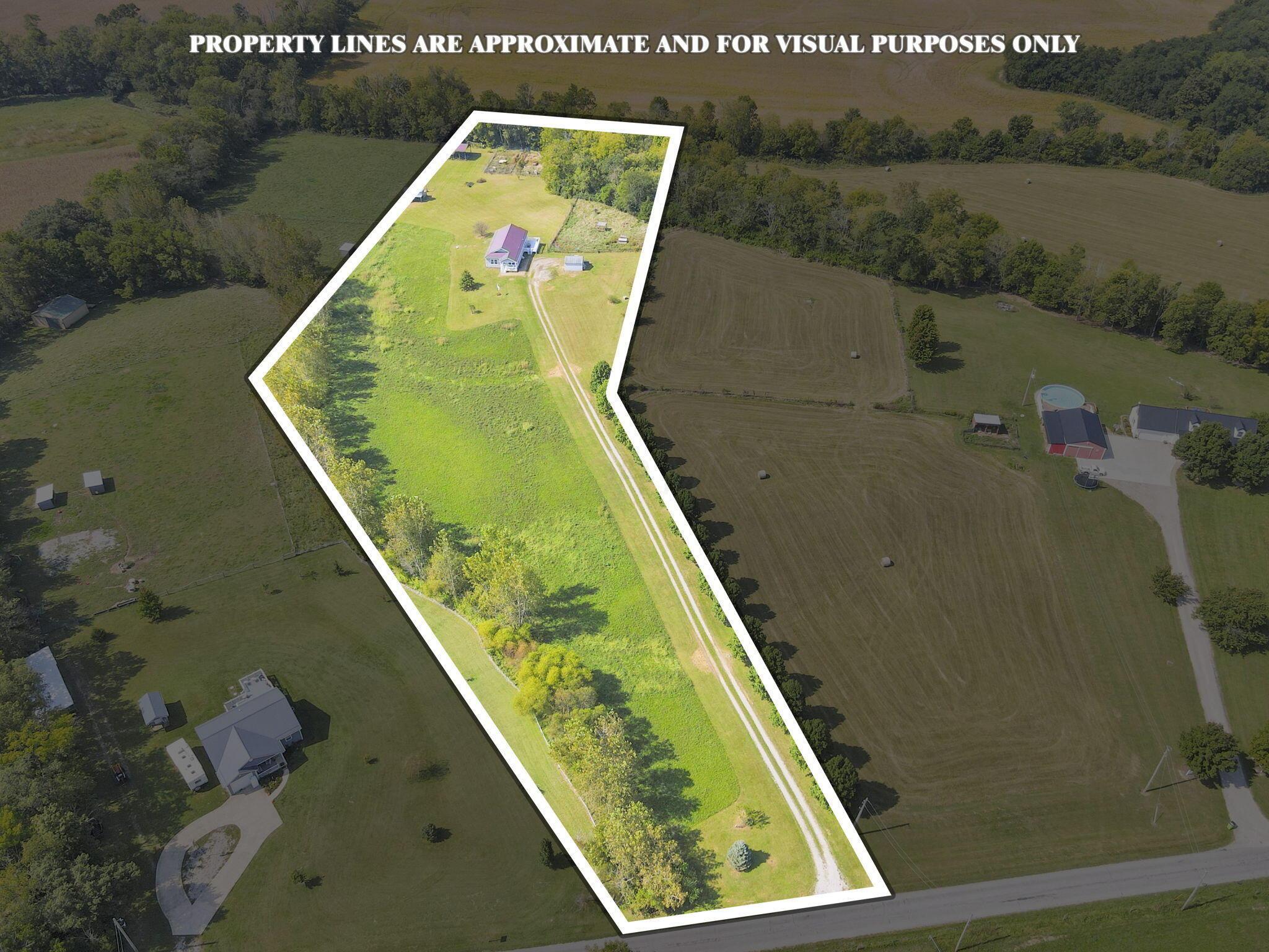 1275 Parrett Road Greenfield, OH 45123 - Photo 48 of 58 Property Lines from auditor page