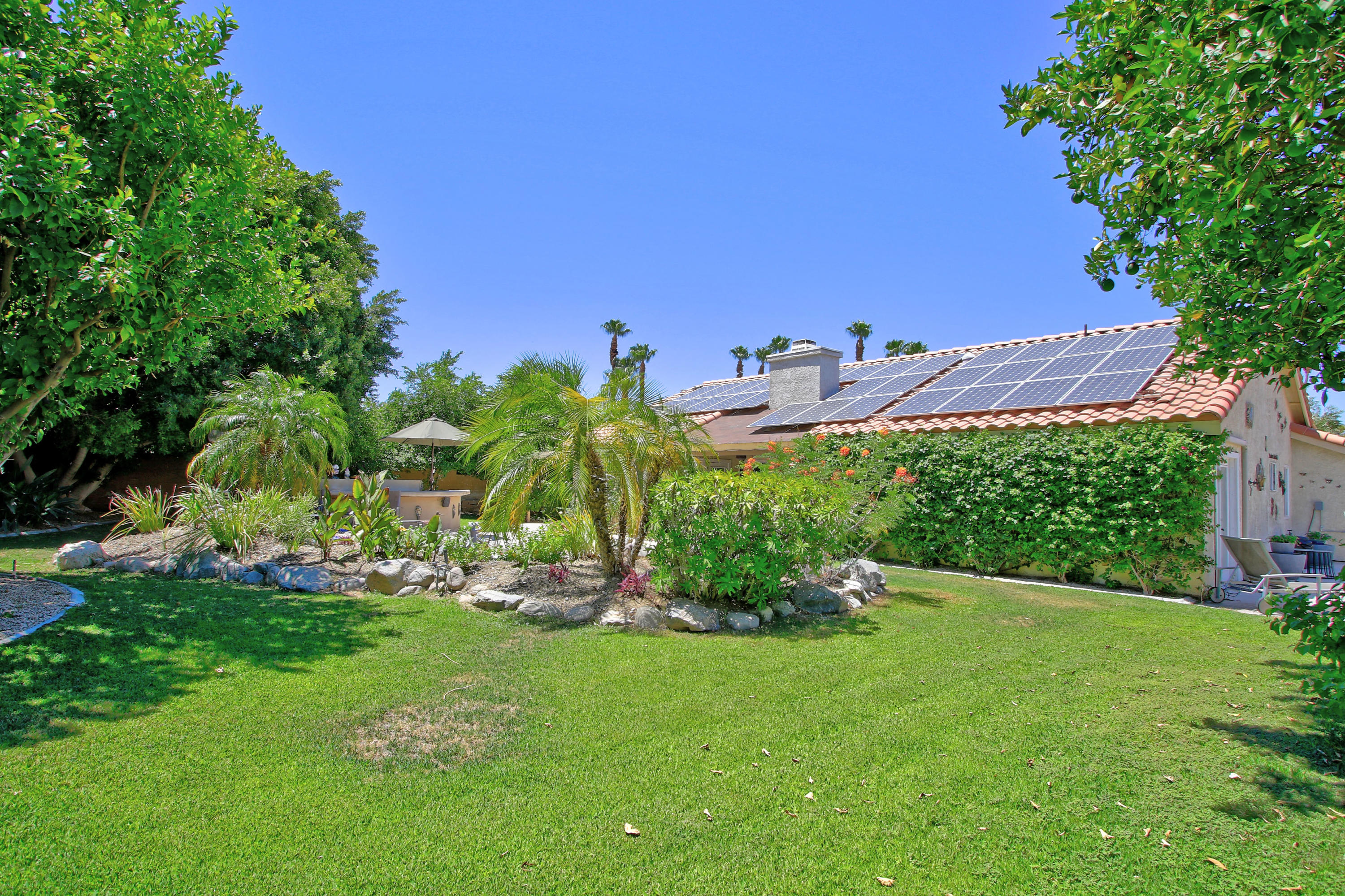 39730 Regency Way Palm Desert, CA 92211 - Photo 35 of 35 a view of a backyard with plants