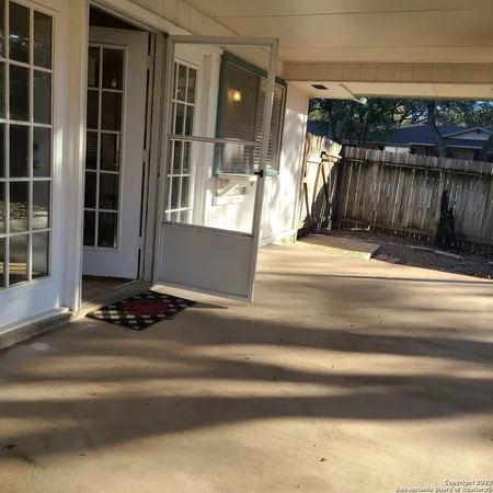 a view of street from the house