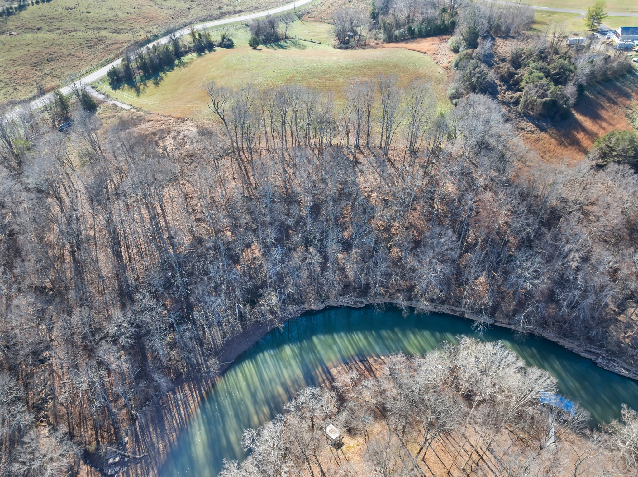 0 Hidden River Road Rock Island, TN 38581 - Photo 9 of 29 a view of a lake from a yard