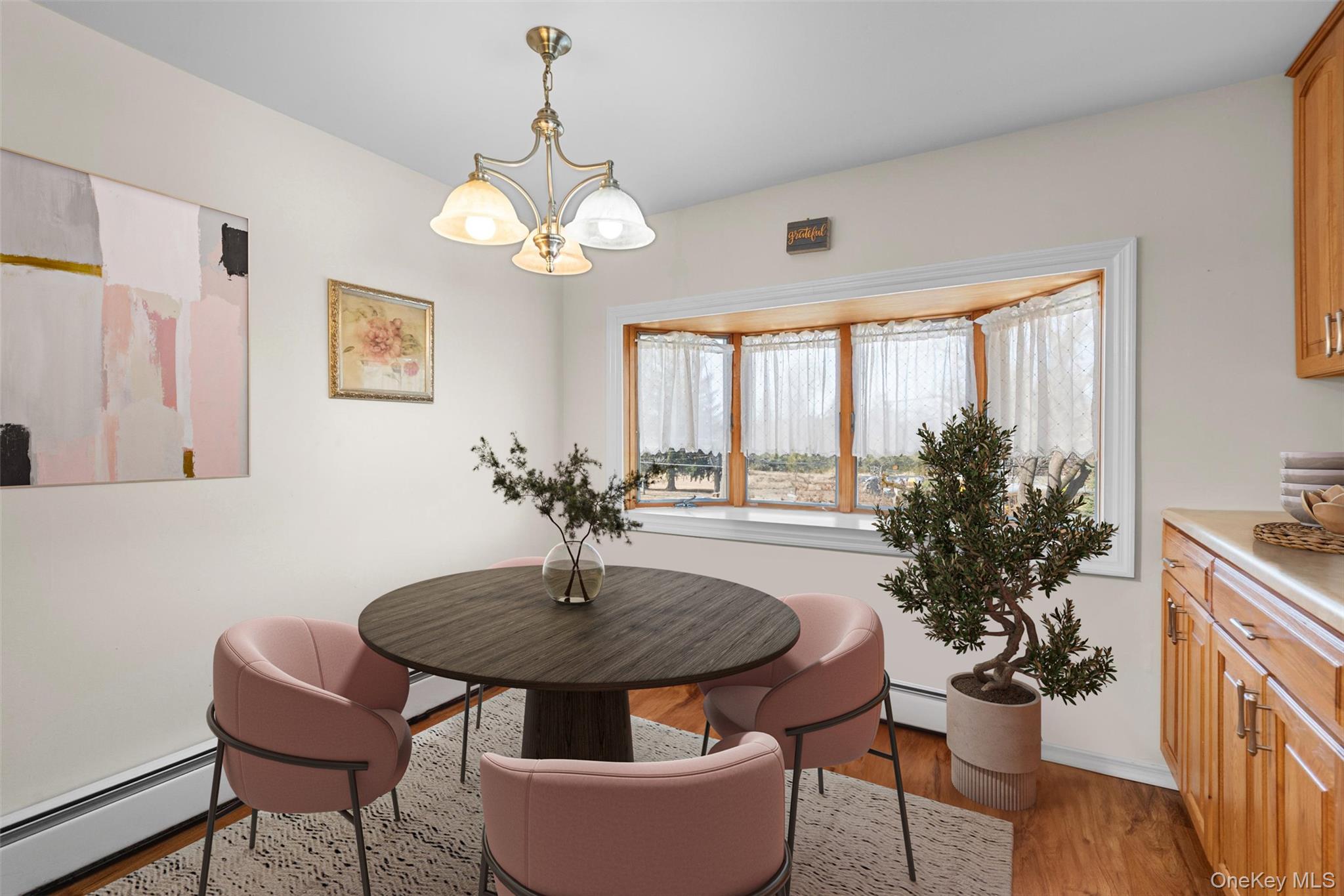 96 Galloway Road Warwick, NY 10990 - Photo 8 of 15 a view of a dining room with furniture window and wooden floor