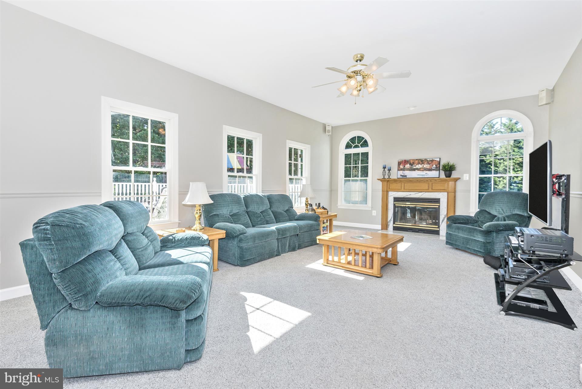 6090 Yorktown Road Mount Airy, MD 21771 - Photo 12 of 30 Gas Fireplace in Family Room