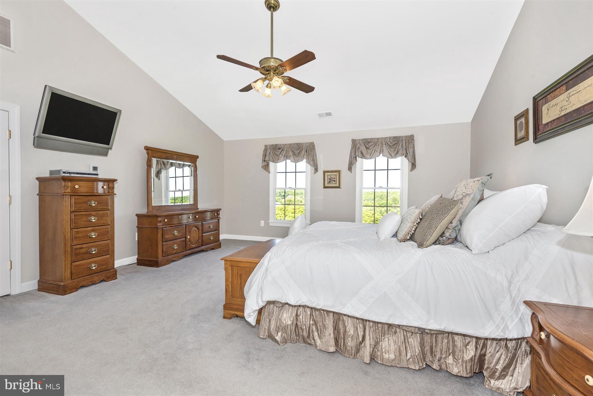 6090 Yorktown Road Mount Airy, MD 21771 - Photo 14 of 30 Large Master Suite offers Sweeping Views!