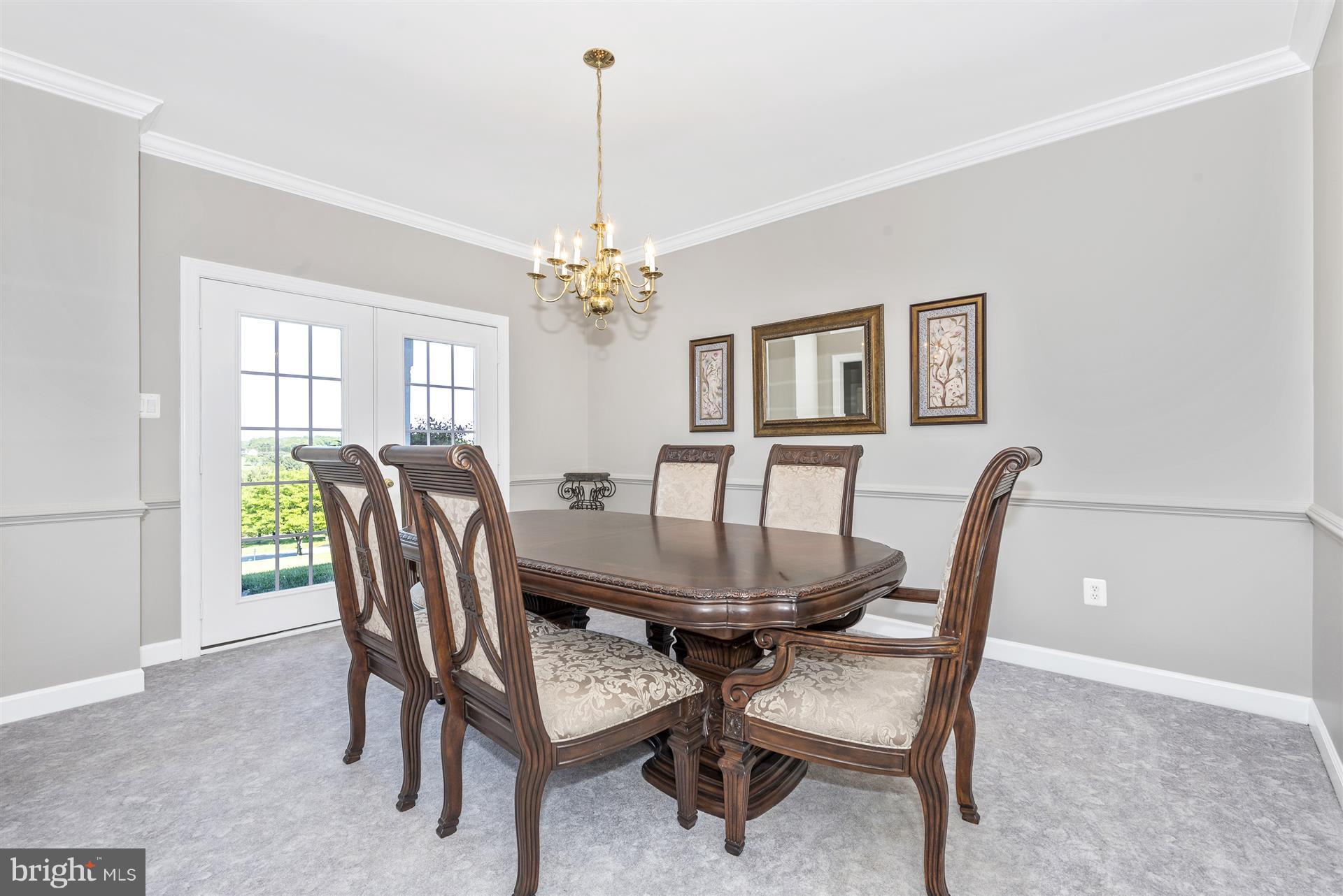6090 Yorktown Road Mount Airy, MD 21771 - Photo 6 of 30 Dining Room w French Door to Covered Porch