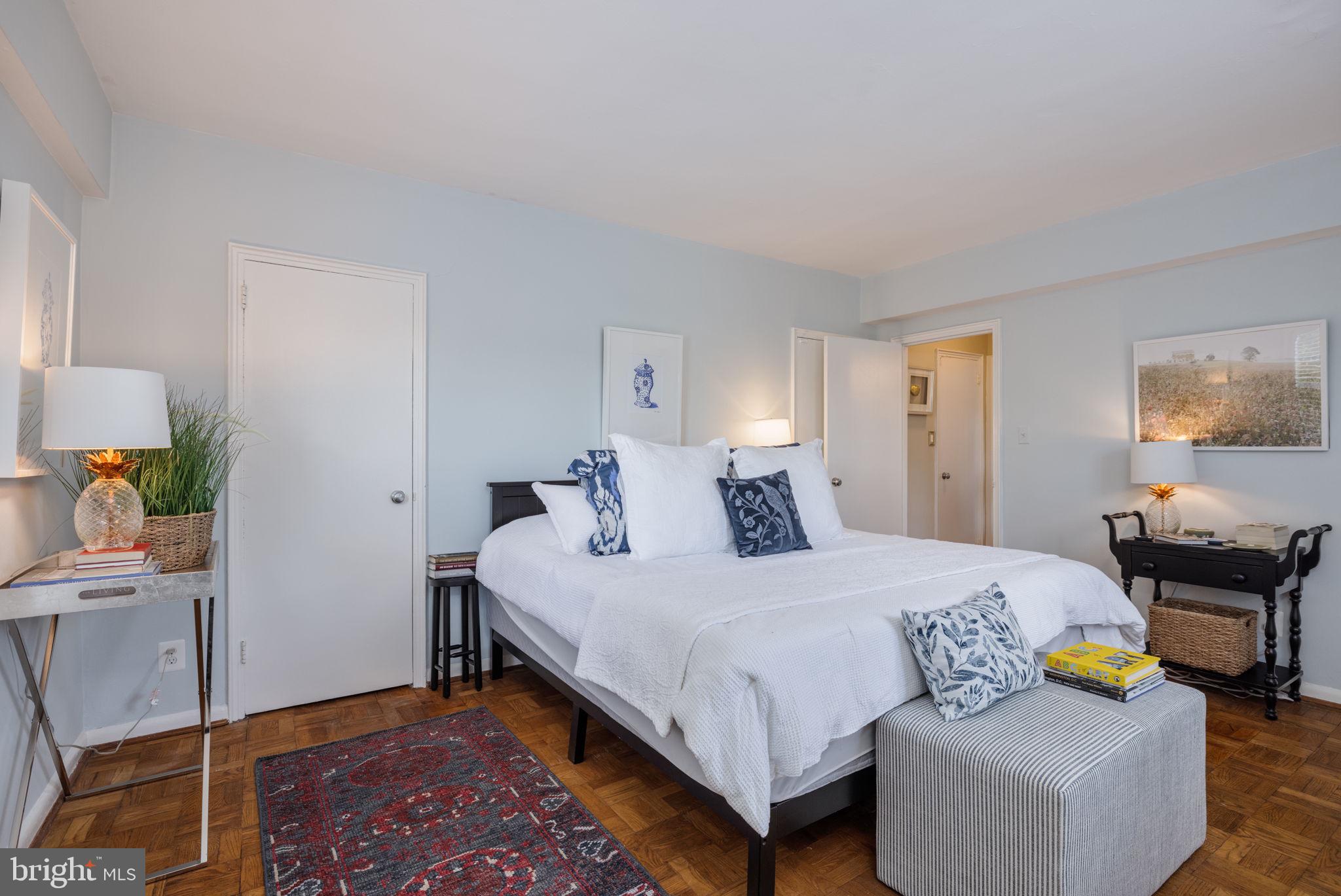 2500 Q Street Northwest, Unit 504 Washington, DC 20007 - Photo 12 of 18 Two large bedroom closets