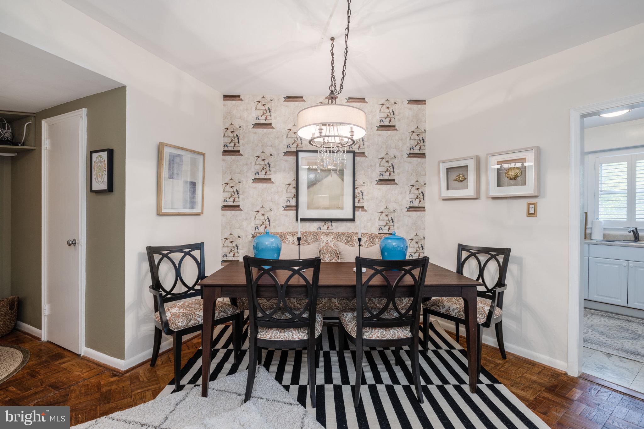 2500 Q Street Northwest, Unit 504 Washington, DC 20007 - Photo 6 of 18 Dining area