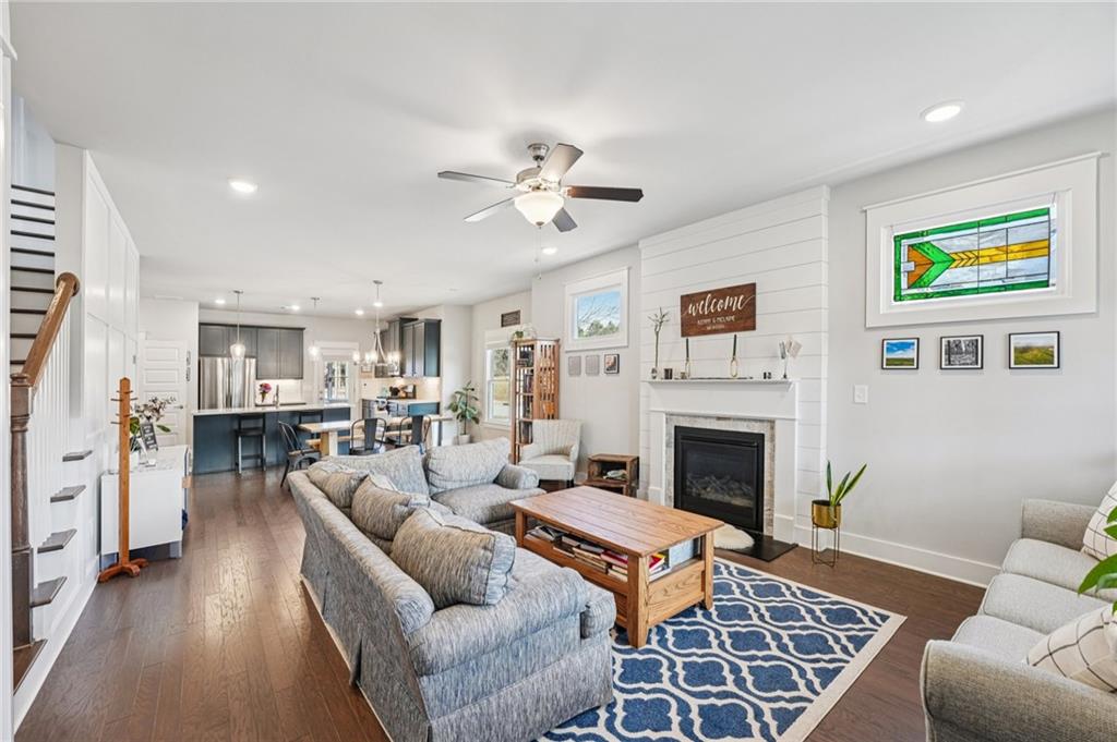 5175 North Pratt Street Covington, GA 30014 - Photo 7 of 52 a living room with furniture fireplace and window