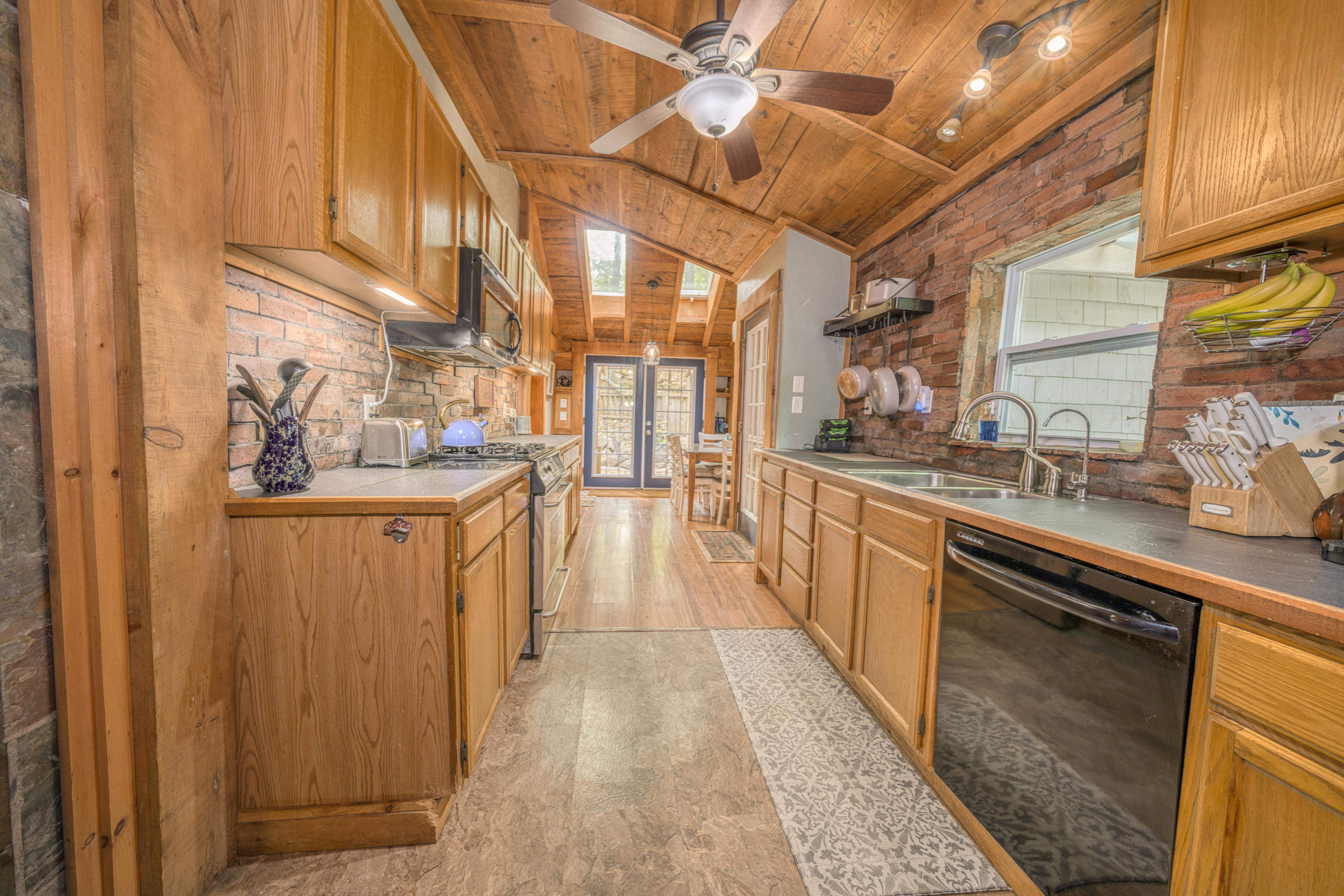 999 Brewer Lake Road Orrington, ME 04474 - Photo 5 of 36 Kitchen entrance fm Living room to Patio
