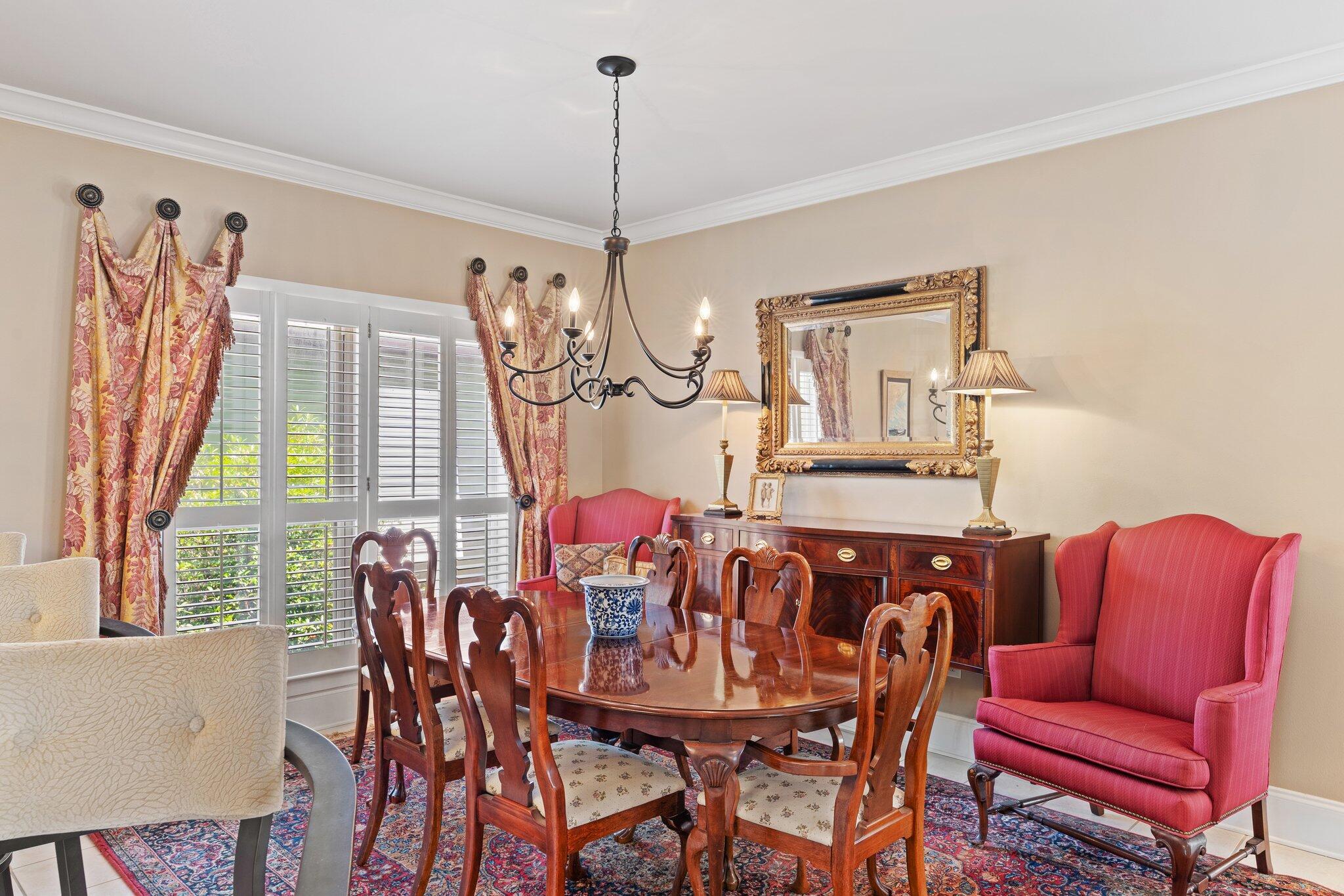 64 Spotted Dolphin Road Santa Rosa Beach, FL 32459 - Photo 12 of 43 a view of a dining room with furniture window and outside view