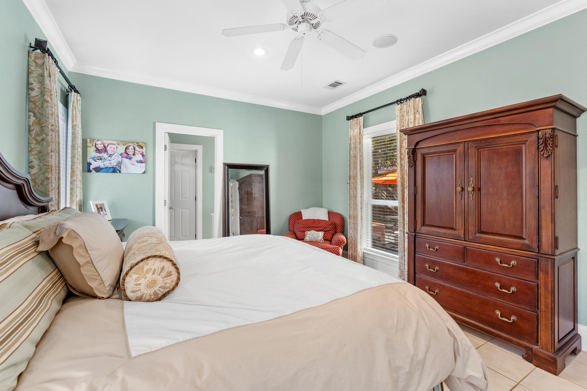 64 Spotted Dolphin Road Santa Rosa Beach, FL 32459 - Photo 21 of 43 a bedroom with a bed and a dresser
