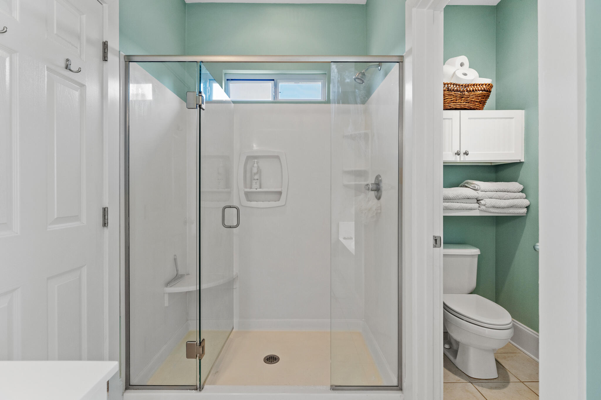 64 Spotted Dolphin Road Santa Rosa Beach, FL 32459 - Photo 24 of 43 a bathroom with a shower a toilet and a sink