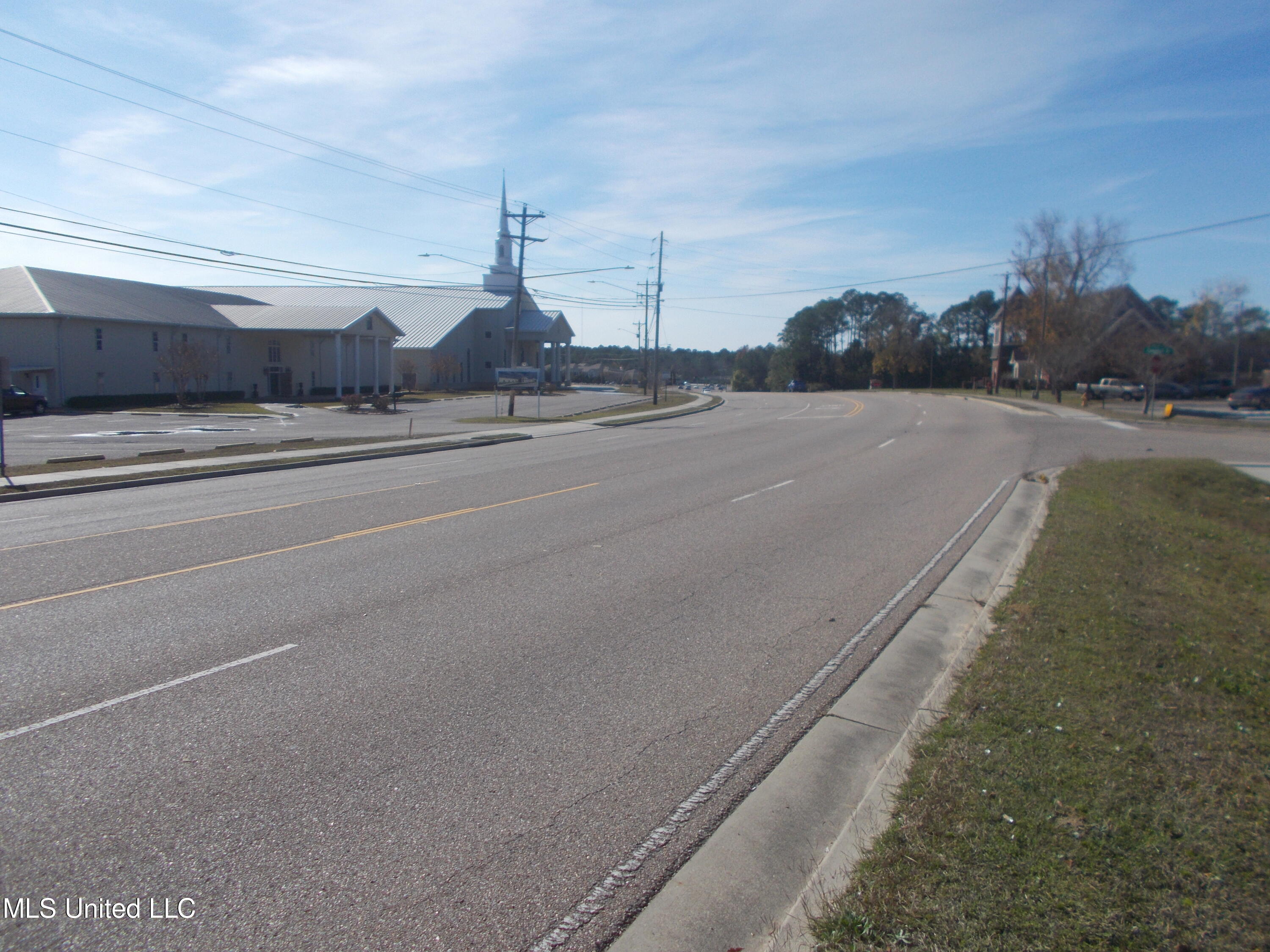 1896 Old Popp's Ferry Road Biloxi, MS 39532 - Photo 3 of 3 View W on Popps Ferry Rd