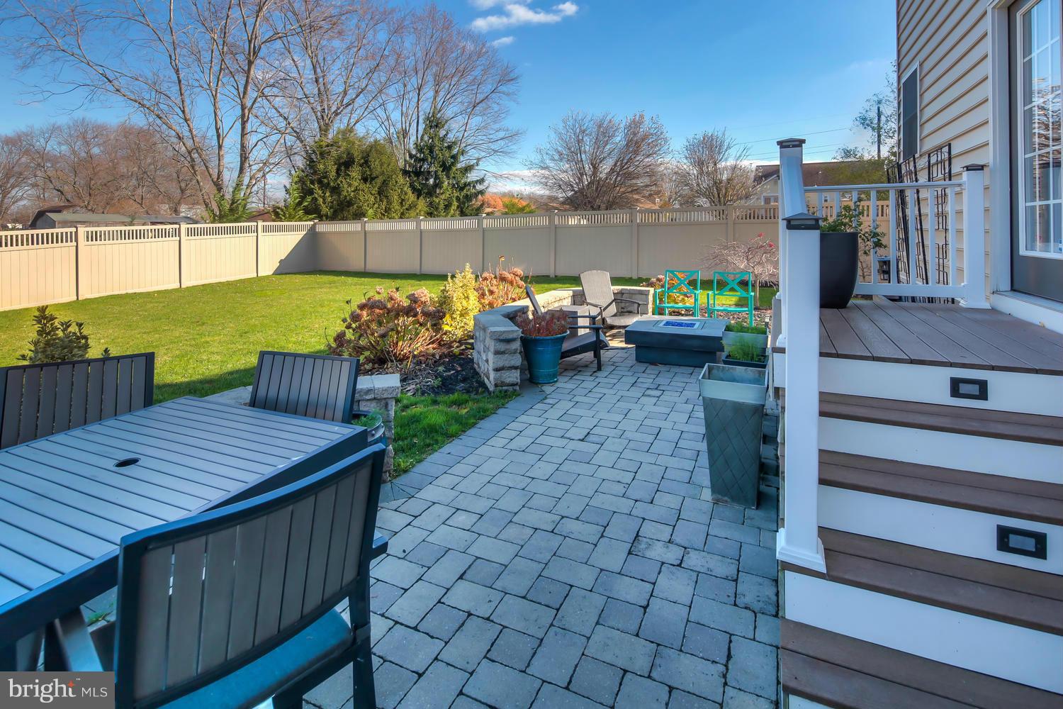 1103 Reames Road Baltimore, MD 21220 - Photo 27 of 30 Custom 400 sqft paver patio w/ lighting
