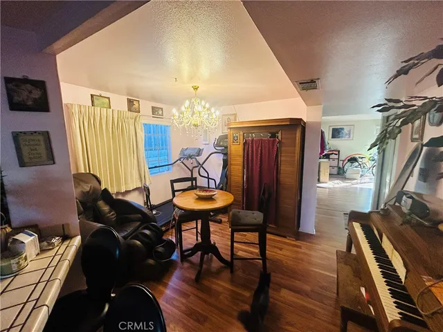 a view of a livingroom with furniture and window