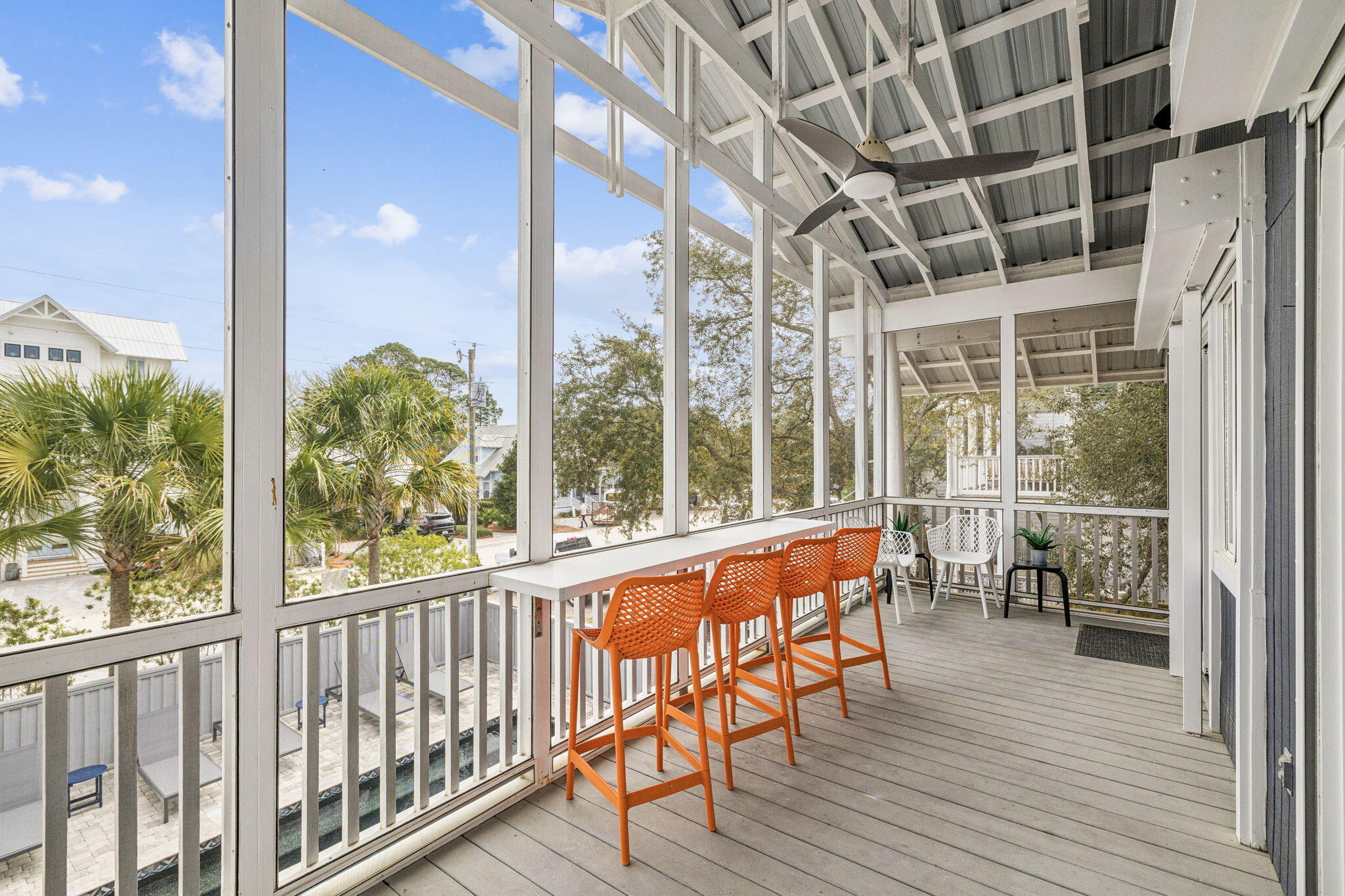 139 Dalton Drive Santa Rosa Beach, FL 32459 - Photo 23 of 65 2nd Floor Screened In A-Frame Porch