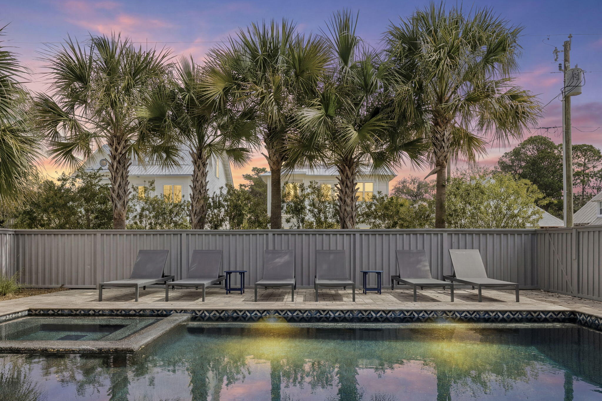 139 Dalton Drive Santa Rosa Beach, FL 32459 - Photo 52 of 65 Twilight Pool