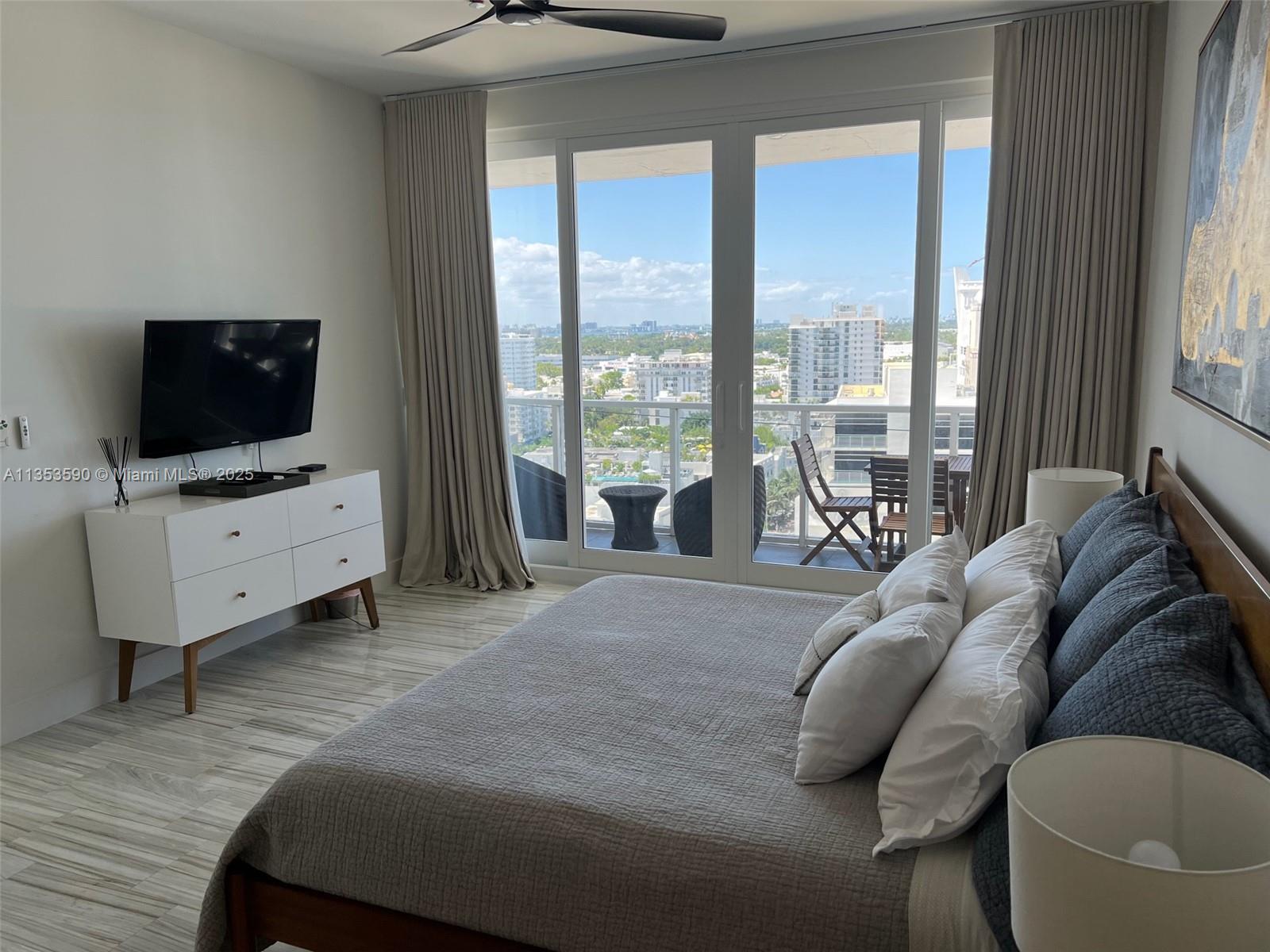 100 Lincoln Road, Unit PH9 Miami Beach, FL 33139 - Photo 29 of 83 a living room with furniture and a flat screen tv