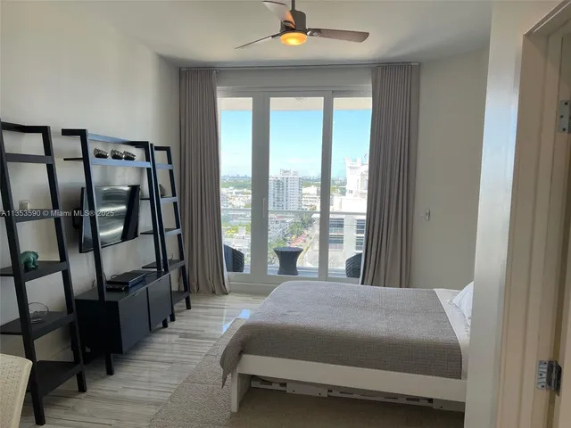 a kitchen with a stove and a microwave