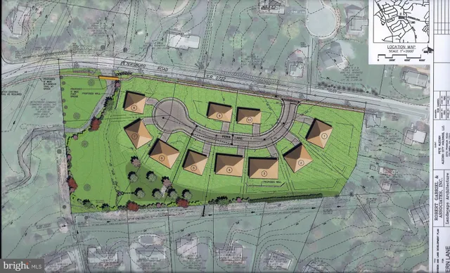 a bird view of a swimming pool