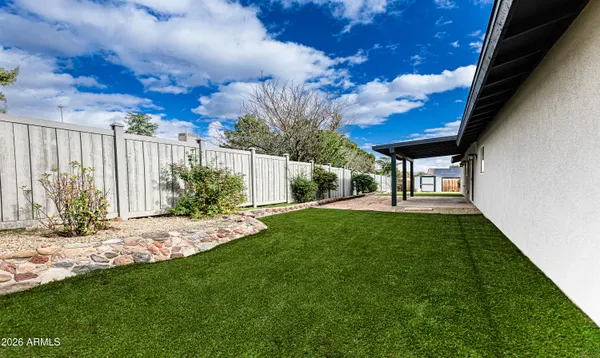 a view of a porch