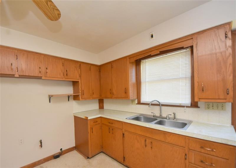 312-314 Mohawk School Road New Castle, PA 16102 - Photo 2 of 14 Kitchen in Unit 312 - measures 11' x 11' - tenants furnish their own appliances.