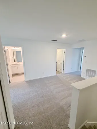 a view of empty room