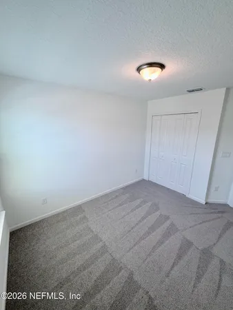 an empty room with a space