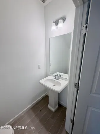 a bathroom with a sink