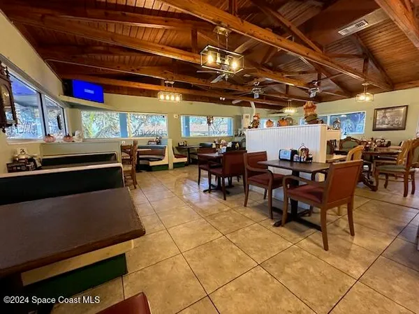 a view of a bar restaurant