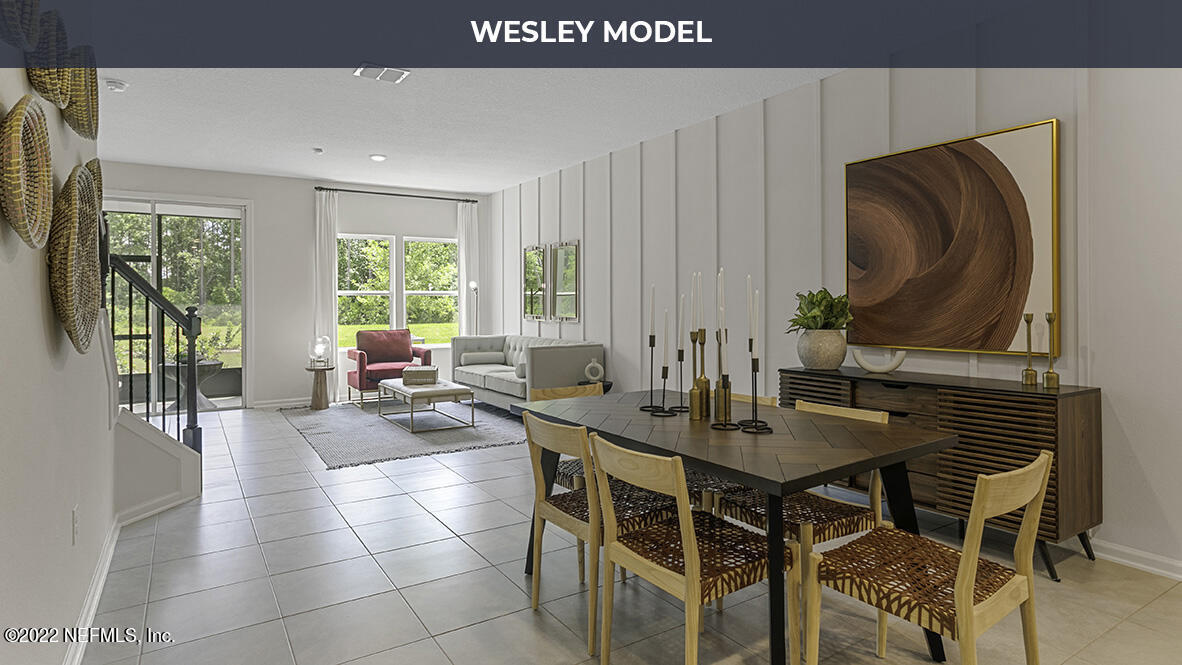 48 Barley Street St. Augustine, FL 32092 - Photo 7 of 37 a view of a dining room with furniture and a window