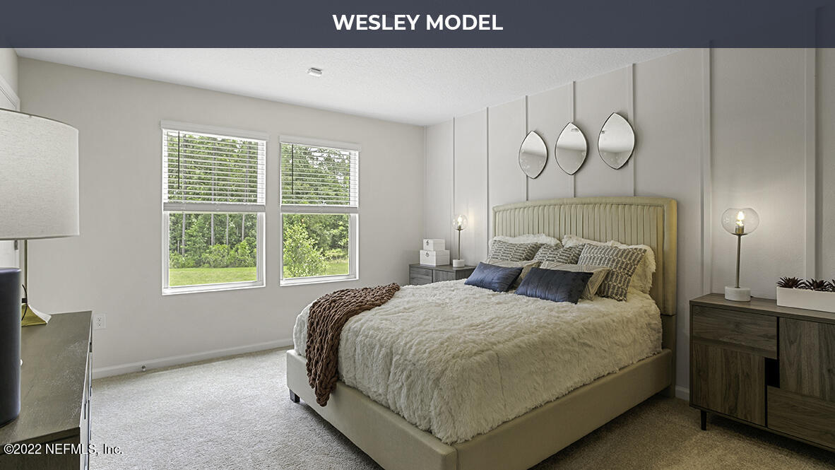 48 Barley Street St. Augustine, FL 32092 - Photo 10 of 37 a bedroom with a bed and window