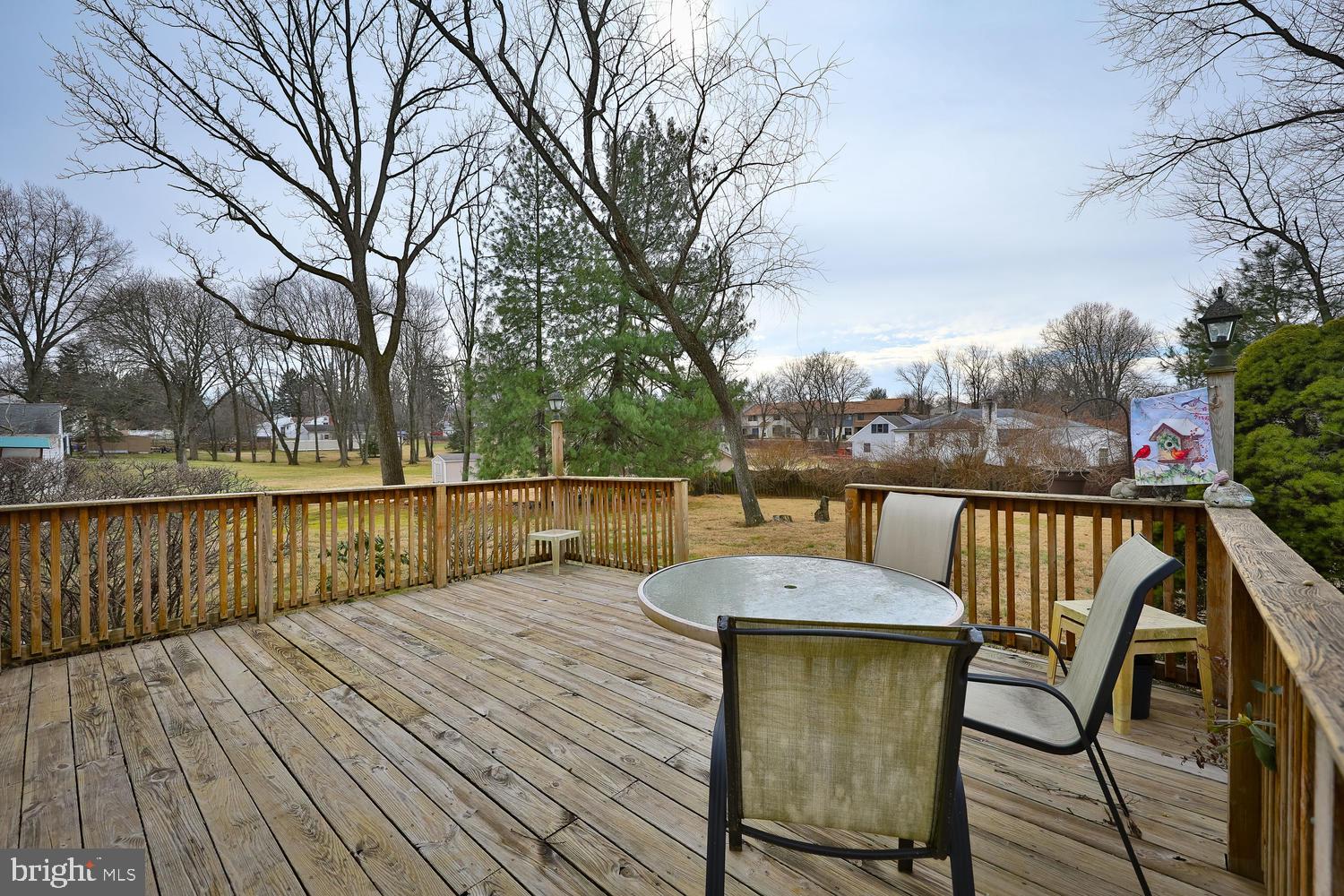 3340 Bartram Road Willow Grove, PA 19090 - Photo 24 of 29 Rear Yard Deck